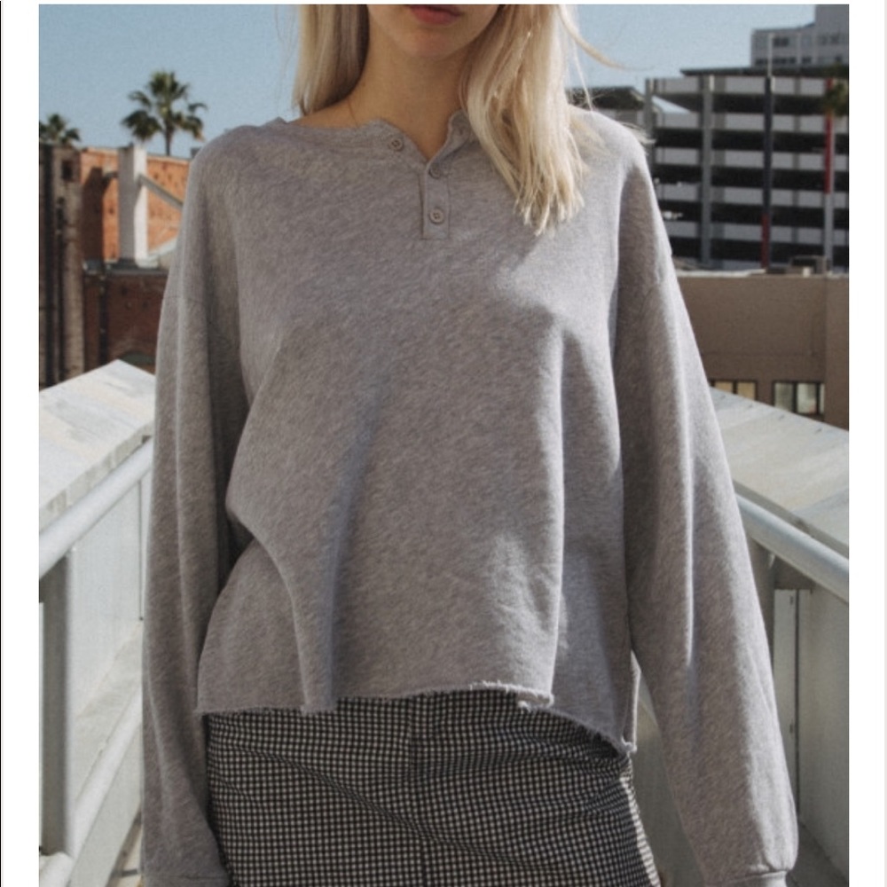 Allie fleece top